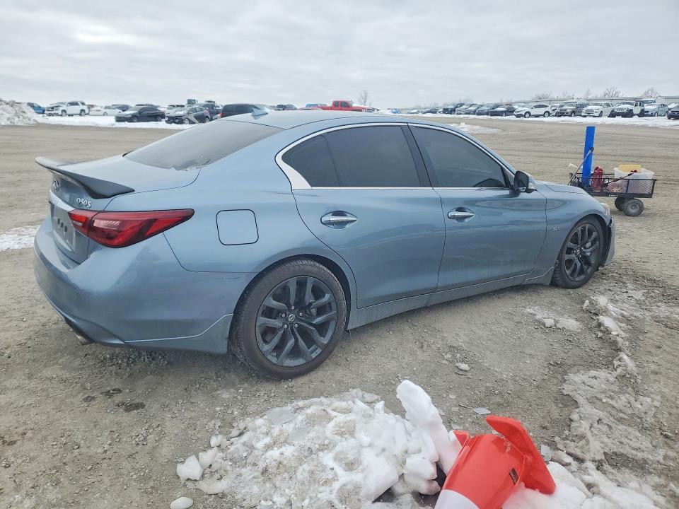 74442155 :رقم المزاد ، JN1EV7AP4JM357688 vin ، 2018 Infiniti Q50 مزاد بيع