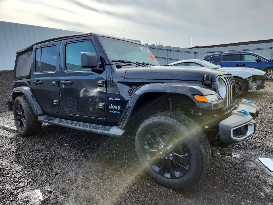 79159255 :رقم المزاد ، 1C4JJXP6XNW106660 vin ، 2022 Jeep Wrangler Unlimited مزاد بيع