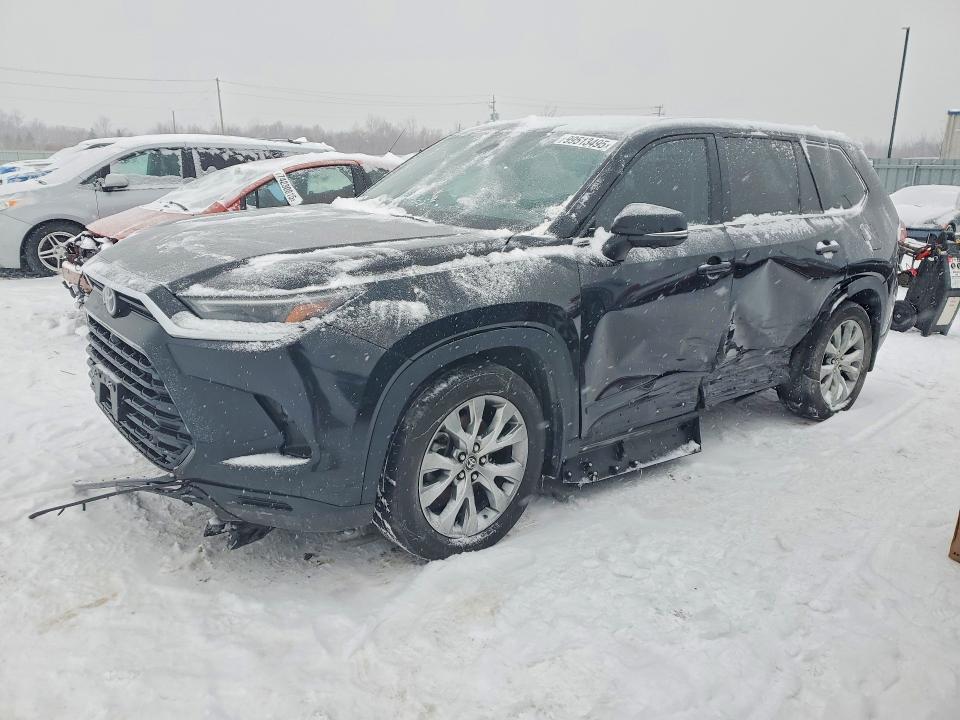 2024 Toyota Grand Highlander მანქანა იყიდება აუქციონზე, vin: 5TDACAB56RS007538, აუქციონის ნომერი: 99513495