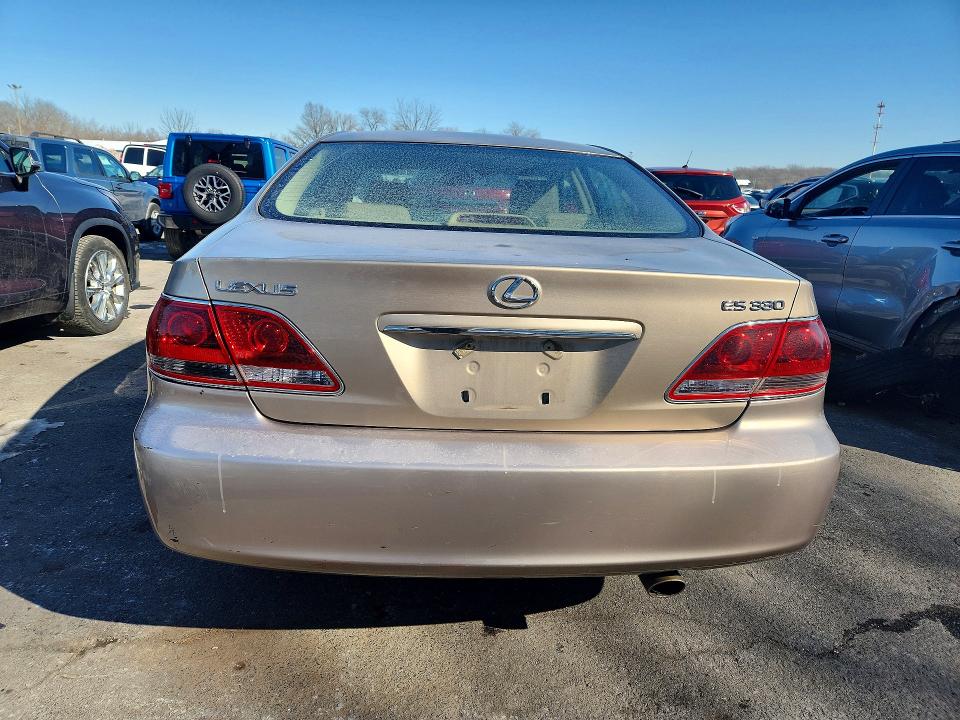 Продажа на аукционе авто 2006 Lexus Es 330, vin: JTHBA30G165144378, номер лота: 76351385
