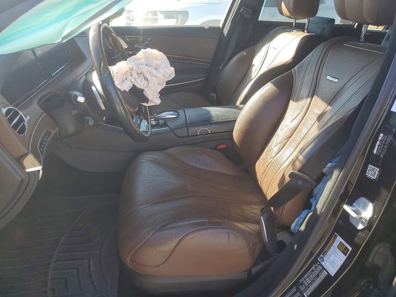 76462875 :رقم المزاد ، WDDUG7JB2FA075832 vin ، 2015 Mercedes-benz S مزاد بيع