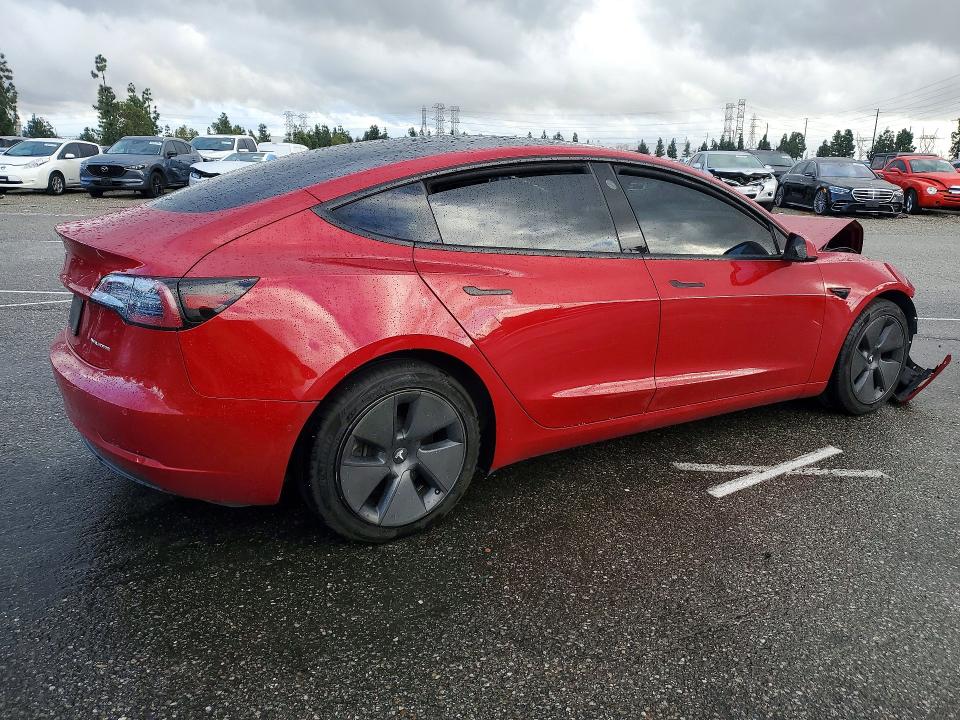 Продажа на аукционе авто 2022 Tesla Model 3, vin: 5YJ3E1EBXNF334902, номер лота: 78361315