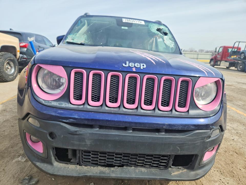 2018 Jeep Renegade მანქანა იყიდება აუქციონზე, vin: ZACCJABB7JPH84932, აუქციონის ნომერი: 78834115
