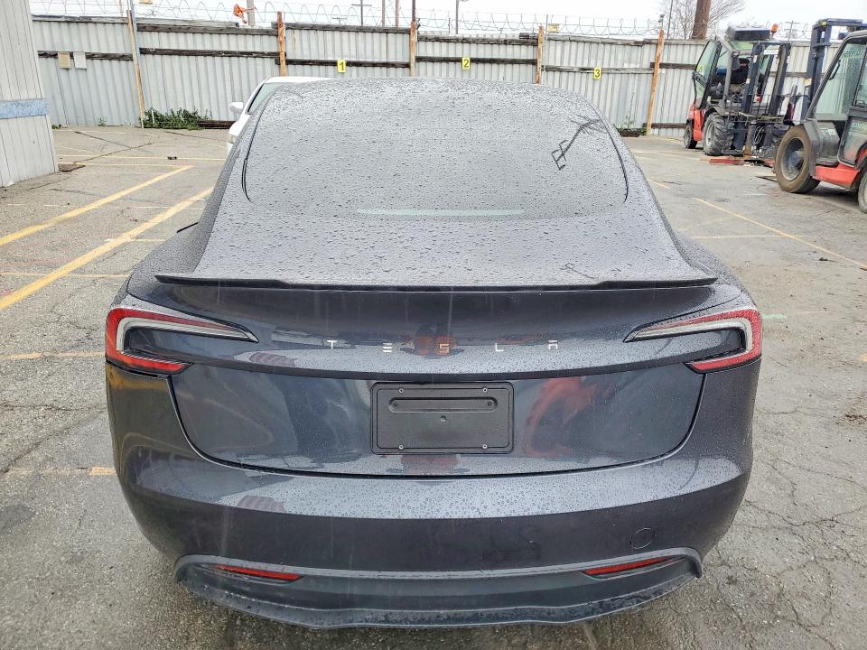 2025 Tesla Model 3 მანქანა იყიდება აუქციონზე, vin: 5YJ3E1EA3SF976350, აუქციონის ნომერი: 77609045