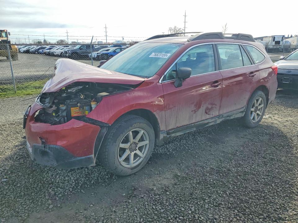 2017 Subaru Outback მანქანა იყიდება აუქციონზე, vin: 4S4BSAAC4H3200662, აუქციონის ნომერი: 76823155