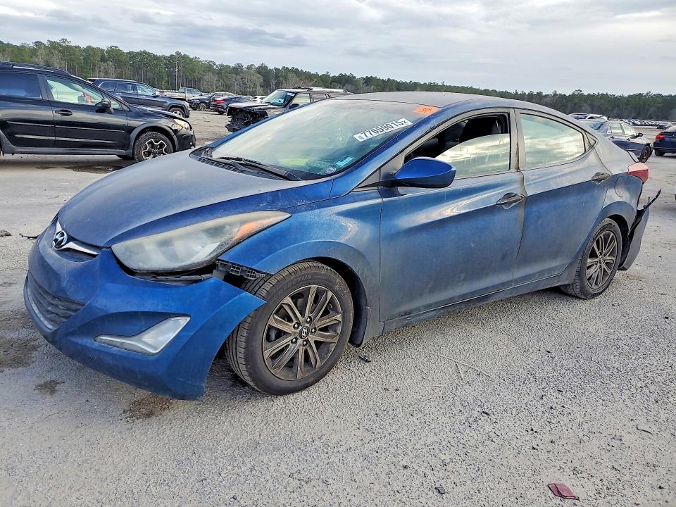 2016 Hyundai Elantra მანქანა იყიდება აუქციონზე, vin: KMHDH4AE7GU480631, აუქციონის ნომერი: 77659015
