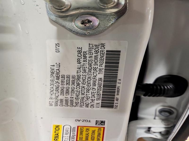 Aukcja sprzedaży 2025 Acura Tlx, vin: 19UUB7F05SA001364, numer aukcji: 77852905