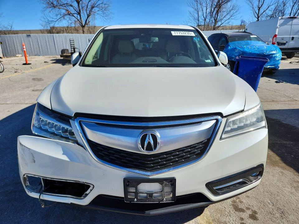 2014 Acura Mdx მანქანა იყიდება აუქციონზე, vin: 5FRYD3H46EB008787, აუქციონის ნომერი: 77753235