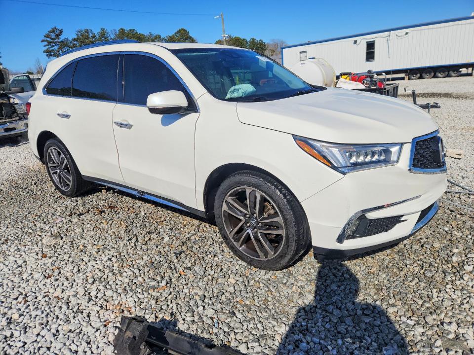75773645 :رقم المزاد ، 5FRYD4H83HB020649 vin ، 2017 Acura Mdx مزاد بيع