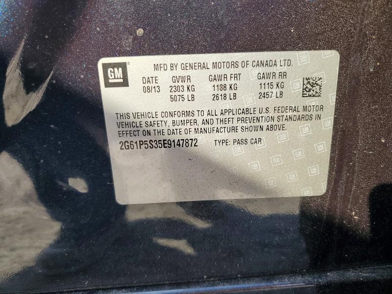 Продажа на аукционе авто 2014 Cadillac Xts, vin: 2G61P5S35E9147872, номер лота: 77399075