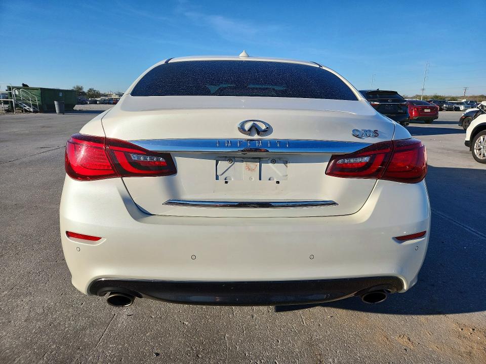 Продажа на аукционе авто 2018 Infiniti Q70, vin: JN1BY1AP8JM180408, номер лота: 78509995