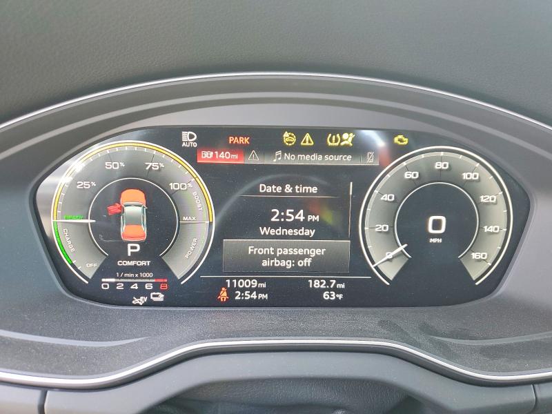 Aukcja sprzedaży 2024 Audi Q5 E, vin: WA1G2AFY3R2106076, numer aukcji: 78157945
