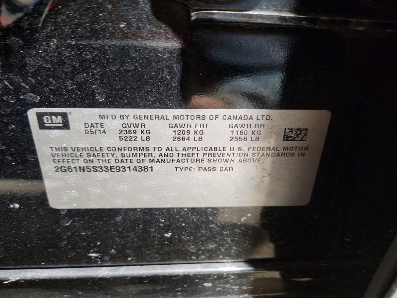 Aukcja sprzedaży 2014 Cadillac Xts, vin: 2G61N5S33E9314381, numer aukcji: 77501155