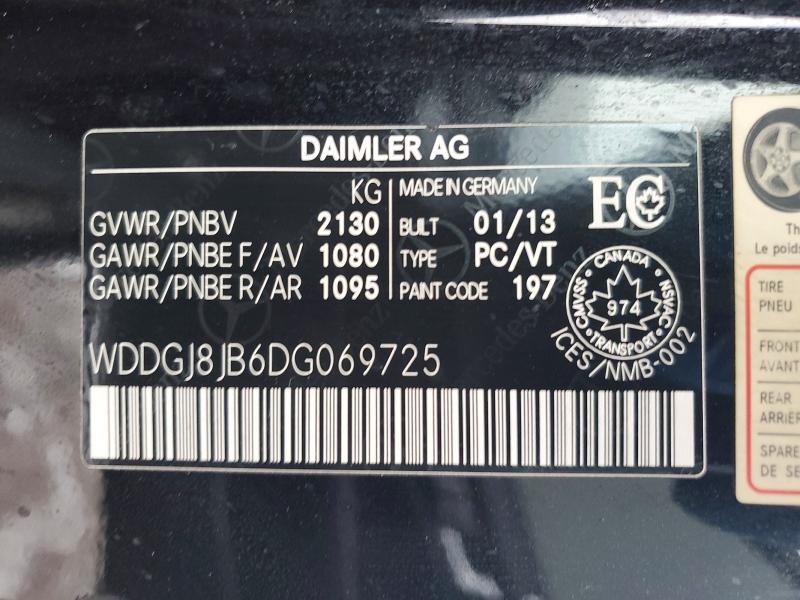 Продажа на аукционе авто 2013 Mercedes-benz C, vin: WDDGJ8JB6DG069725, номер лота: 77013055
