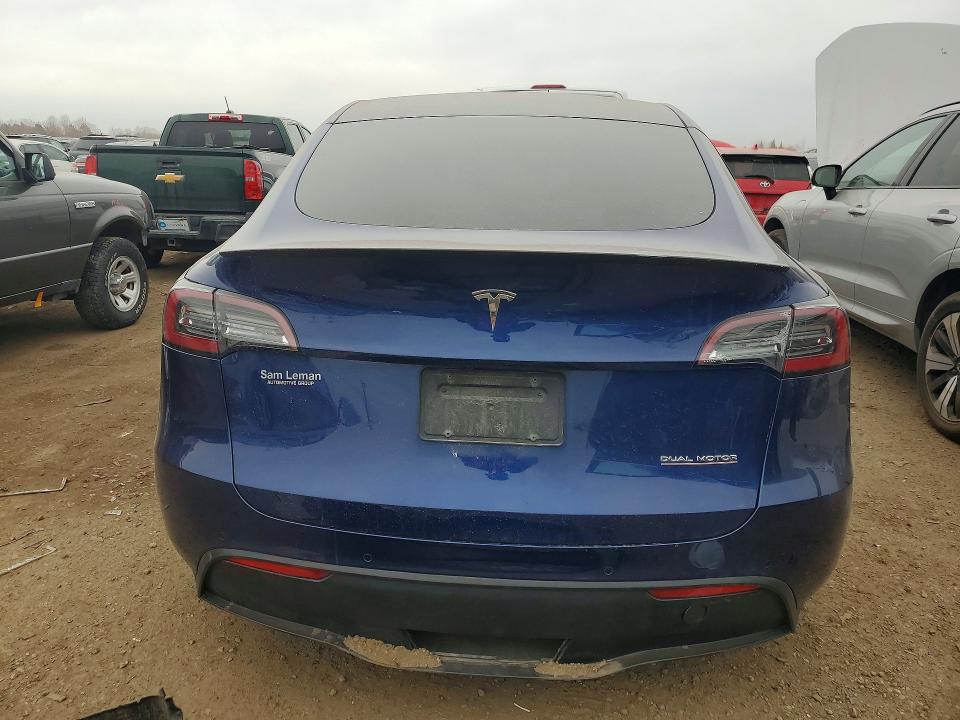 2020 Tesla Model Y მანქანა იყიდება აუქციონზე, vin: 5YJYGDEF0LF000962, აუქციონის ნომერი: 78445255