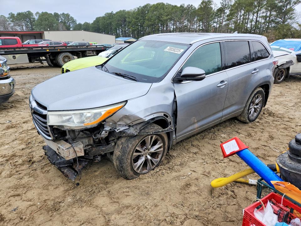 Aukcja sprzedaży 2014 Toyota Highlander, vin: 5TDJKRFH5ES062420, numer aukcji: 78858225
