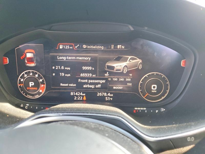 Продаж на аукціоні авто 2016 Audi Tts, vin: TRUC1AFV2G1030646, номер лоту: 77982145