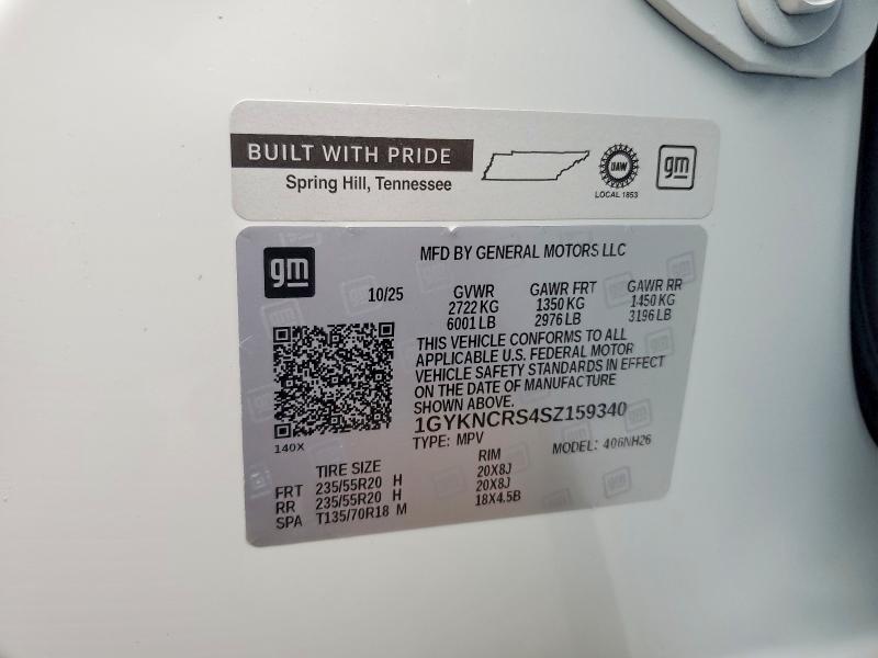 Продажа на аукционе авто 2025 Cadillac Xt5, vin: 1GYKNCRS4SZ159340, номер лота: 76172305