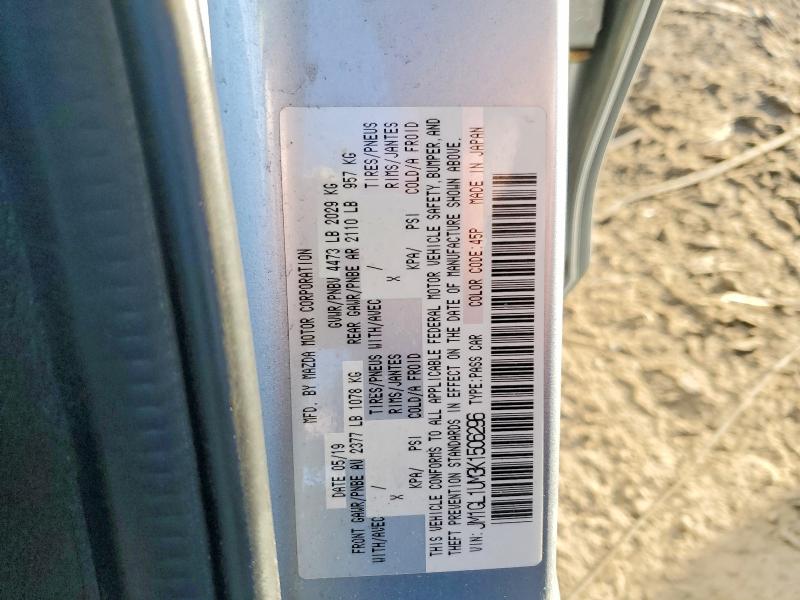 75984205 :رقم المزاد ، JM1GL1UM3K1506296 vin ، 2019 Mazda 6 مزاد بيع