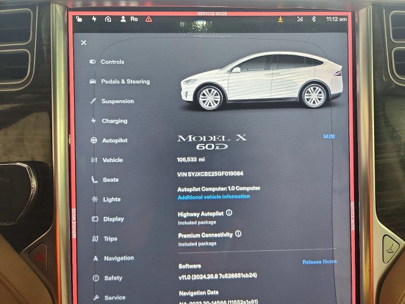 Продажа на аукционе авто 2016 Tesla Model X, vin: 5YJXCBE25GF019084, номер лота: 78303455