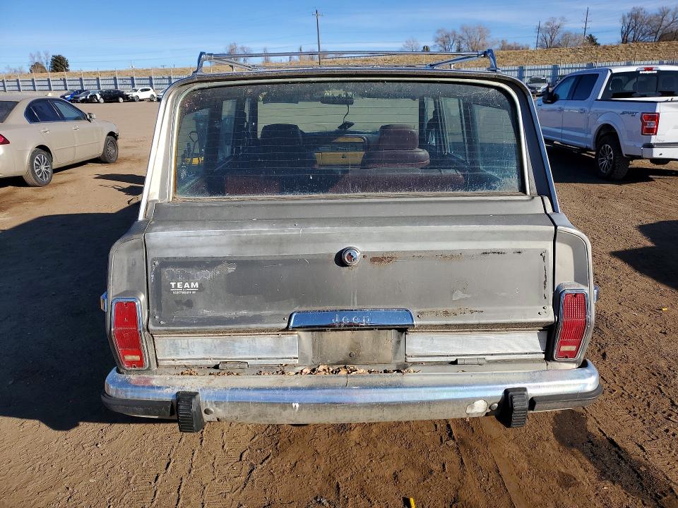 1987 Jeep Grand Wagoneer მანქანა იყიდება აუქციონზე, vin: 1JCNJ15UXHT006109, აუქციონის ნომერი: 76623265