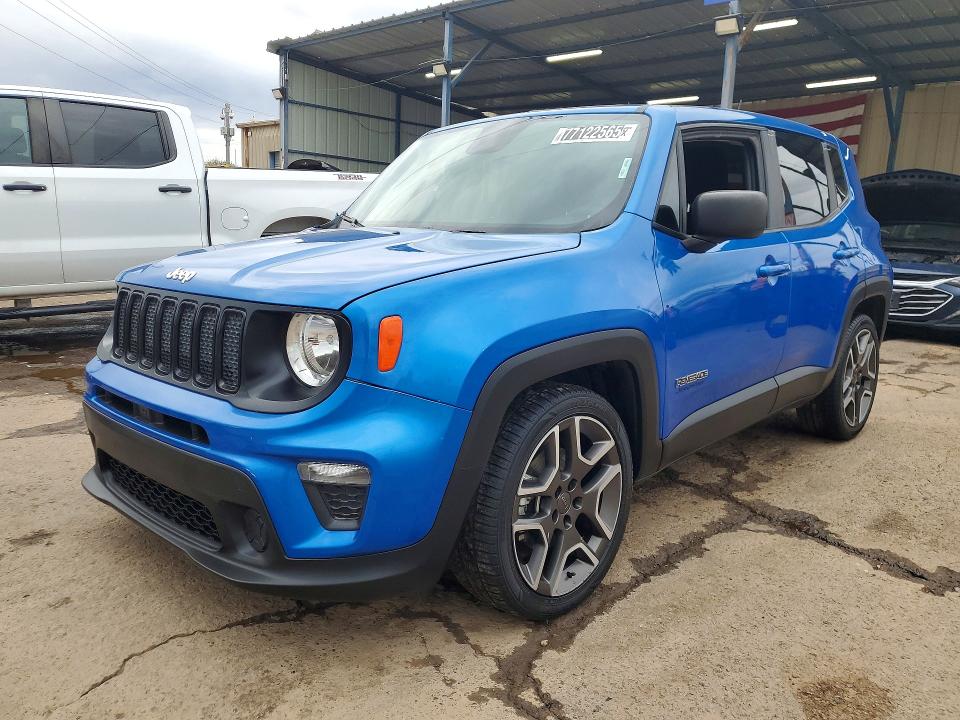 77122565 :رقم المزاد ، ZACNJAABXLPL87631 vin ، 2020 Jeep Renegade مزاد بيع