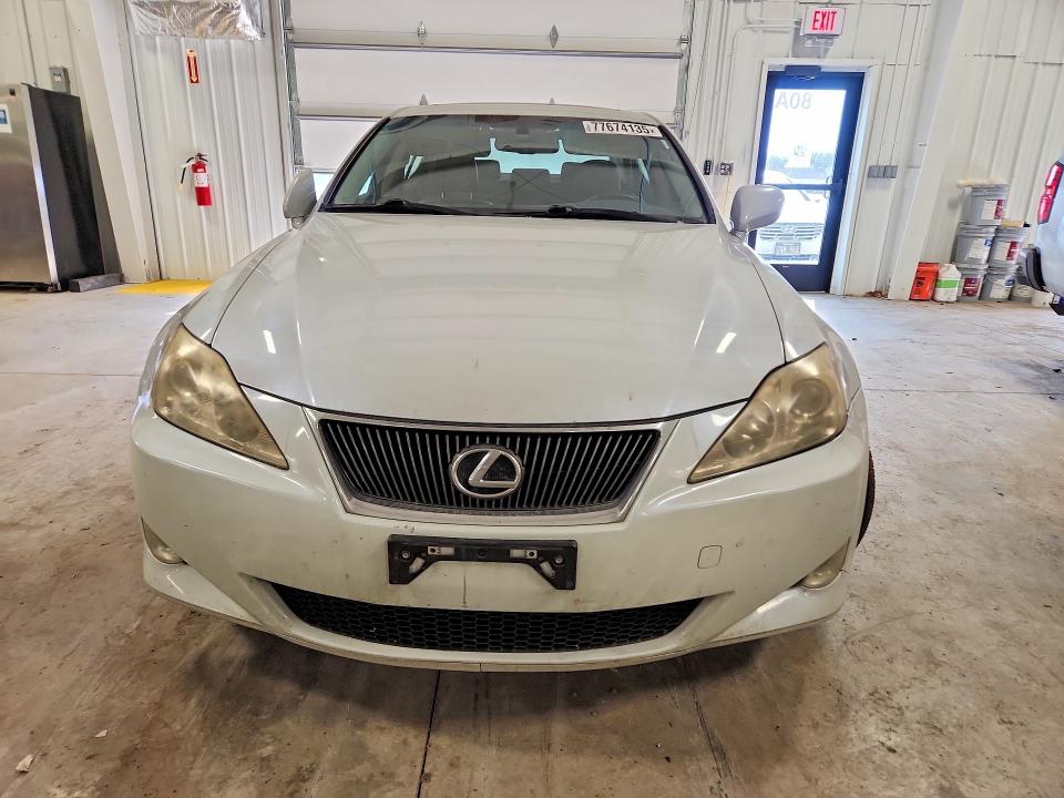 2007 Lexus Is 250 მანქანა იყიდება აუქციონზე, vin: JTHCK262575014077, აუქციონის ნომერი: 77674135