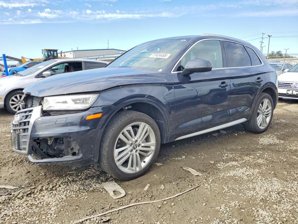 Продажа на аукционе авто 2018 Audi Q5, vin: WA1BNAFY1J2249341, номер лота: 77424495