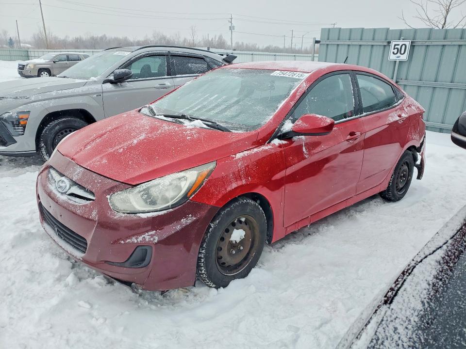 Продажа на аукционе авто 2014 Hyundai Accent Gls, vin: KMHCT4AEXEU623384, номер лота: 75472815