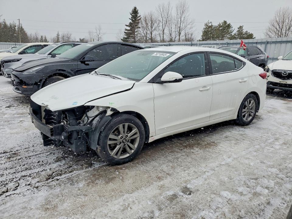 Продаж на аукціоні авто 2018 Hyundai Elantra, vin: KMHD84LF2JU631212, номер лоту: 76218945