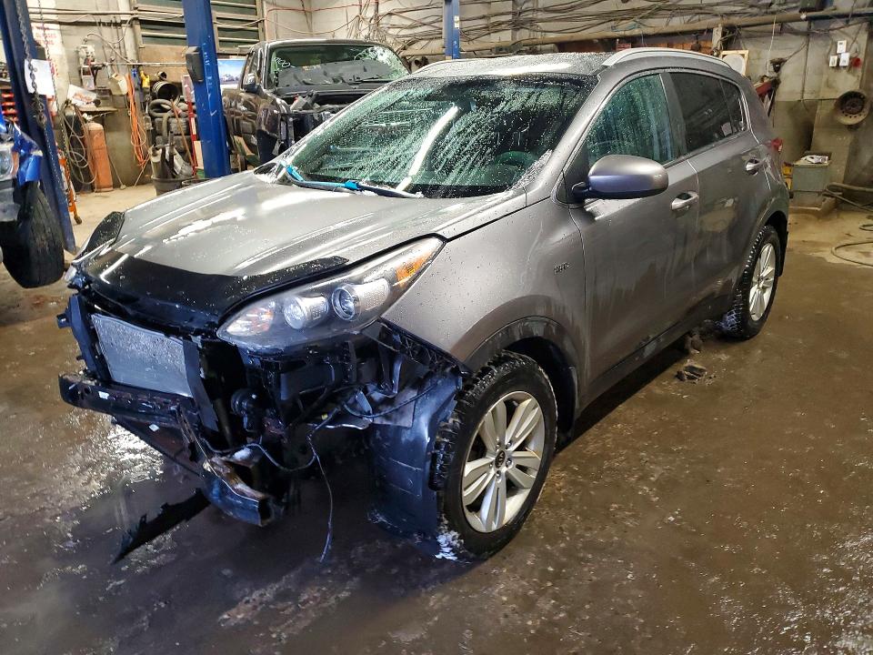 2017 Kia Sportage მანქანა იყიდება აუქციონზე, vin: KNDPMCAC6H7077617, აუქციონის ნომერი: 76825485