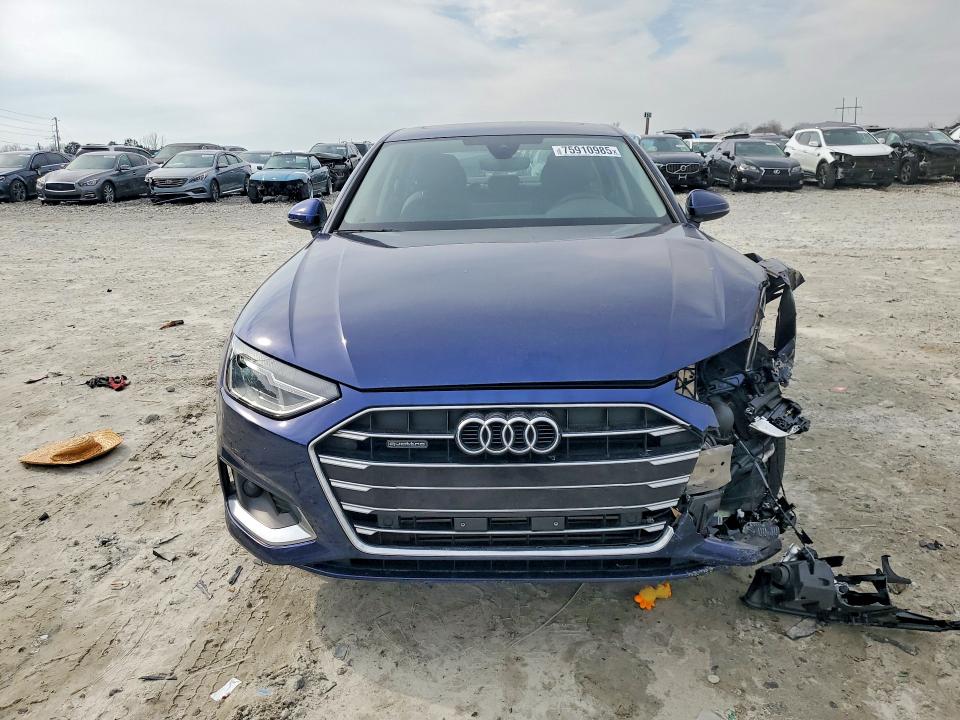 2021 Audi A4 მანქანა იყიდება აუქციონზე, vin: WAUABAF41MA014386, აუქციონის ნომერი: 75910985