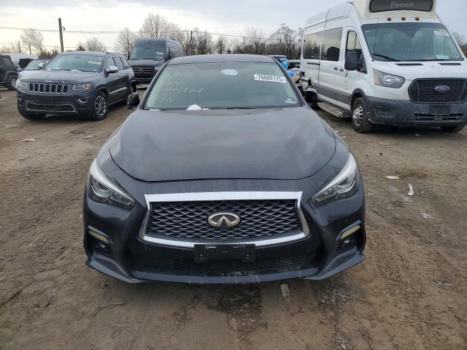 2019 Infiniti Q50 მანქანა იყიდება აუქციონზე, vin: JN1EV7AR8KM590606, აუქციონის ნომერი: 76660175