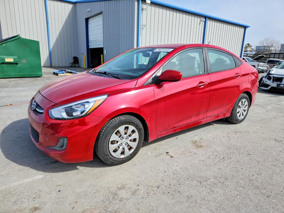 Auction sale of the 2017 Hyundai Accent, vin: KMHCT4AE0HU251610, lot number: 78451915