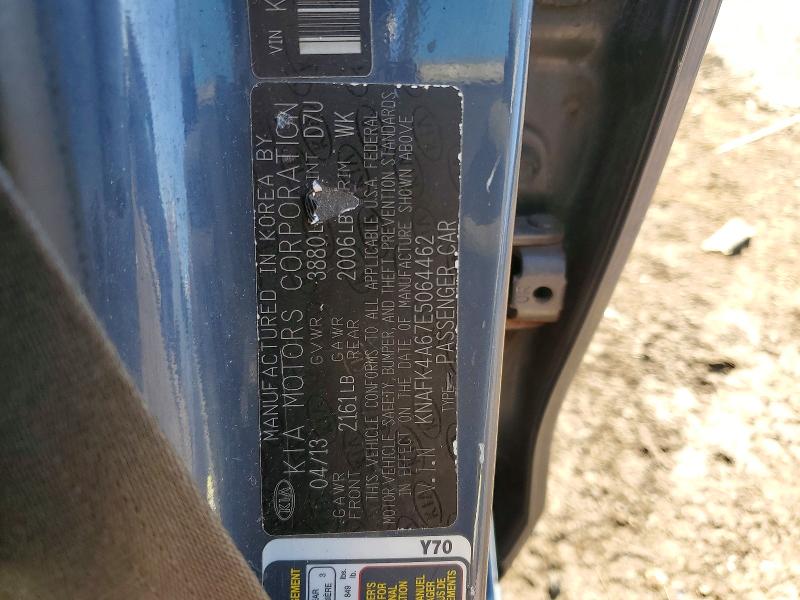 Aukcja sprzedaży 2014 Kia Forte, vin: KNAFK4A67E5064462, numer aukcji: 79085665
