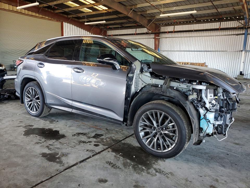 2022 Lexus Rx მანქანა იყიდება აუქციონზე, vin: 2T2YGMDA3NC089757, აუქციონის ნომერი: 77422465