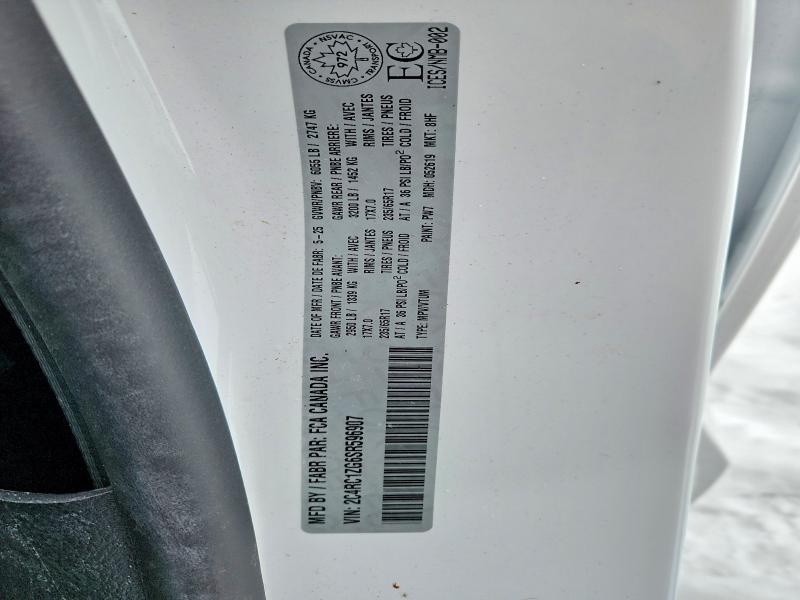 2025 Chrysler Grand Caravan მანქანა იყიდება აუქციონზე, vin: 2C4RC1ZG6SR596907, აუქციონის ნომერი: 77748365
