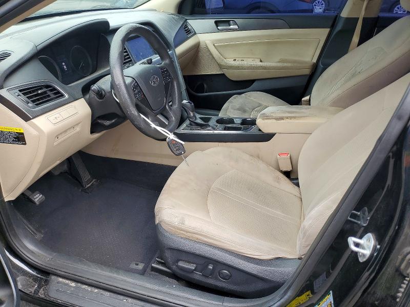 76133245 :رقم المزاد ، 5NPE34AF4HH439370 vin ، 2017 Hyundai Sonata مزاد بيع