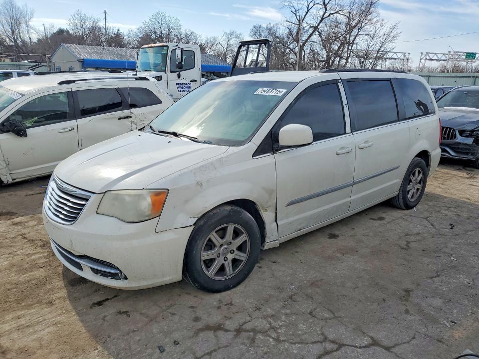 2012 Chrysler Town & Country მანქანა იყიდება აუქციონზე, vin: 2C4RC1BG7CR223287, აუქციონის ნომერი: 75468715