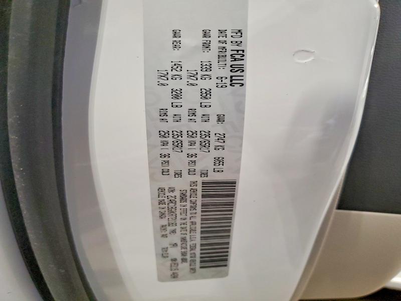Продажа на аукционе авто 2019 Chrysler Pacifica, vin: 2C4RC1BG0KR721183, номер лота: 75718585
