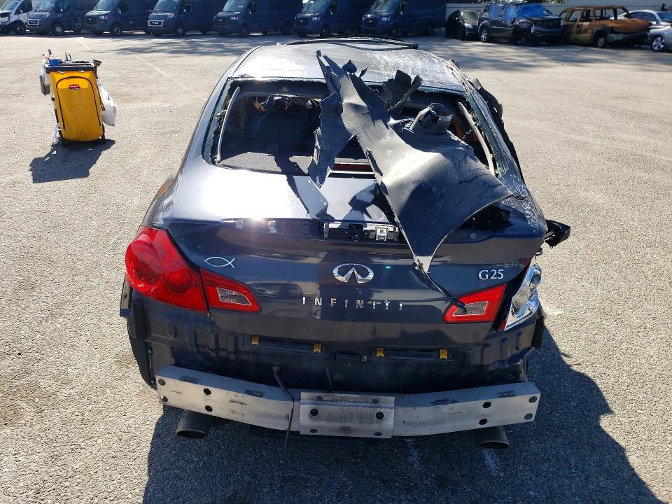 Aukcja sprzedaży 2011 Infiniti G25 Base, vin: JN1DV6AP0BM603403, numer aukcji: 76992795