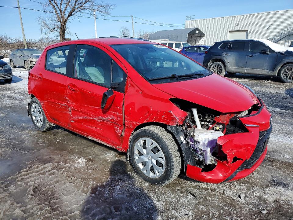 2018 Toyota Yaris მანქანა იყიდება აუქციონზე, vin: VNKKTUD31JA092511, აუქციონის ნომერი: 77676705