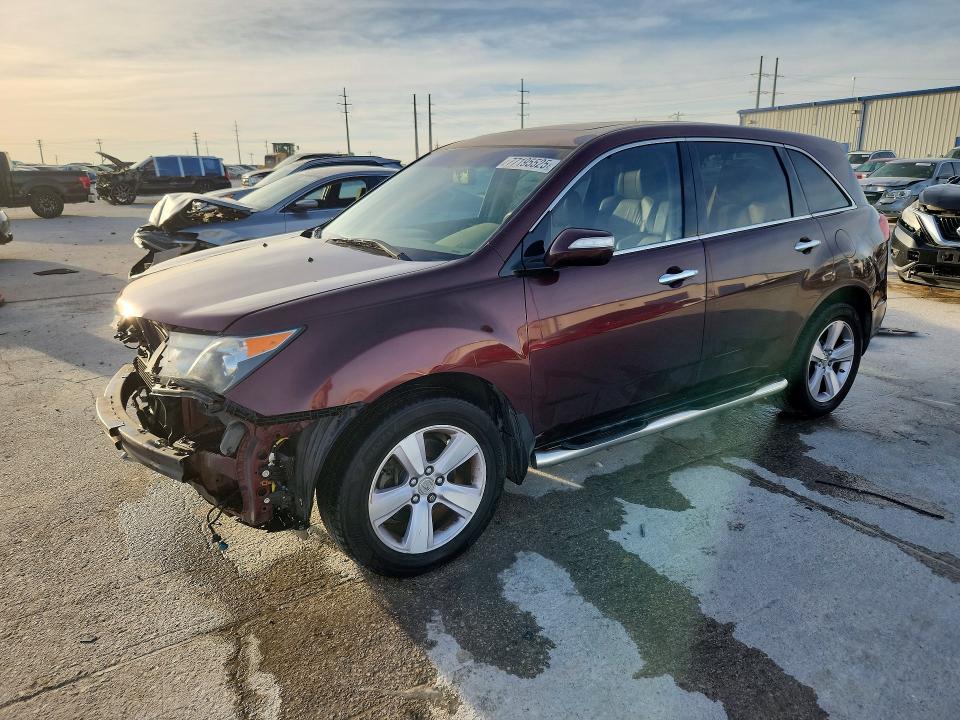 77195525 :رقم المزاد ، 2HNYD2H22DH525100 vin ، 2013 Acura Mdx مزاد بيع