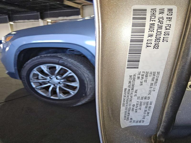 Продаж на аукціоні авто 2020 Jeep Cherokee, vin: 1C4PJMLX3LD631432, номер лоту: 78659235