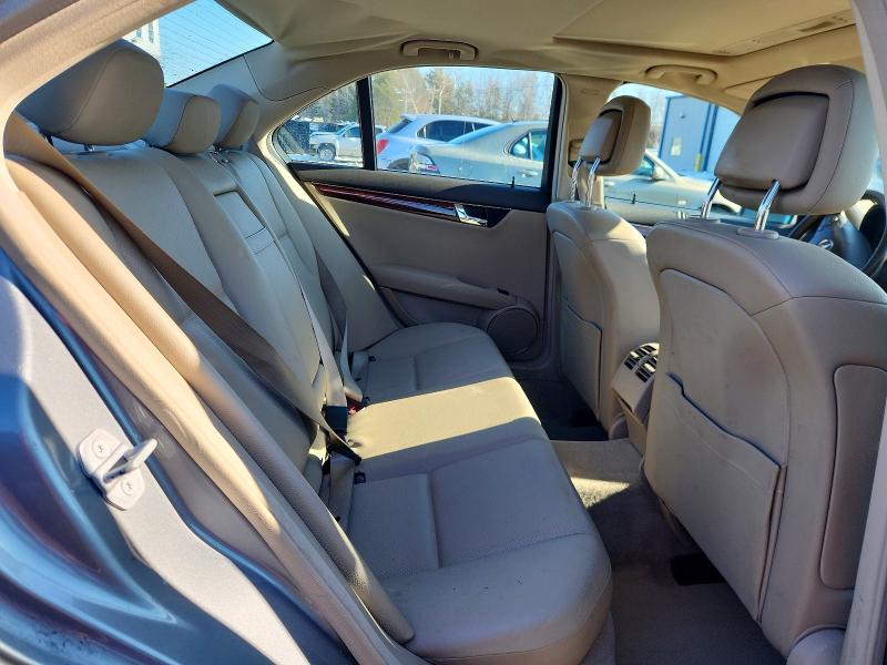 2011 Mercedes-benz C მანქანა იყიდება აუქციონზე, vin: WDDGF8BB4BR167007, აუქციონის ნომერი: 78807045