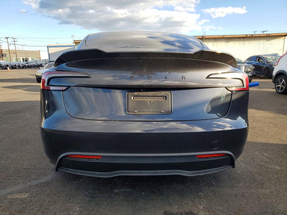 2025 Tesla Model 3 მანქანა იყიდება აუქციონზე, vin: 5YJ3E1EA3SF011343, აუქციონის ნომერი: 78169055