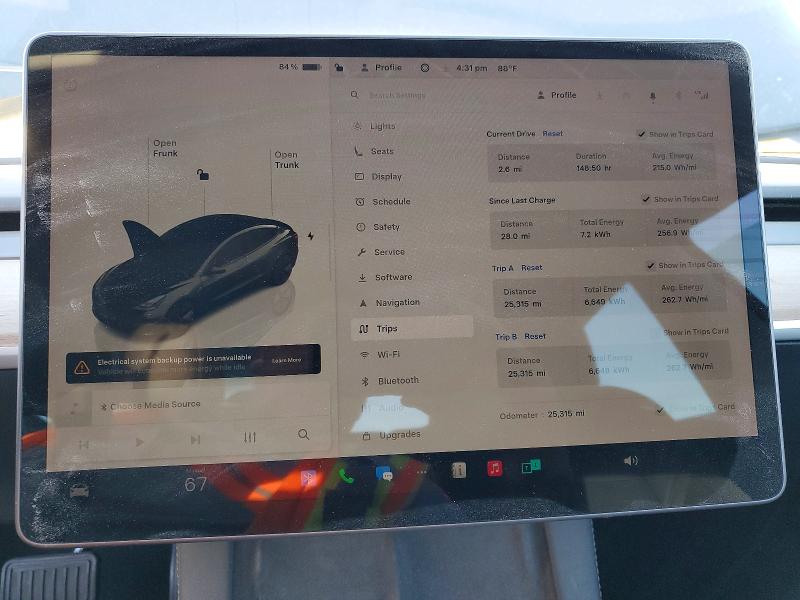 Продаж на аукціоні авто 2023 Tesla Model 3, vin: 5YJ3E1EAXPF687277, номер лоту: 75868495