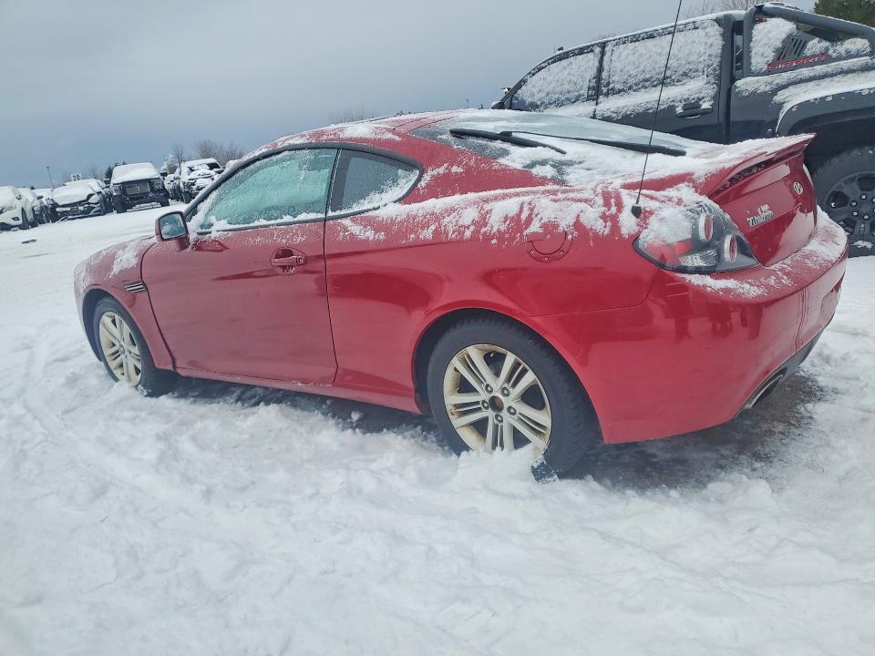 2008 Hyundai Tiburon მანქანა იყიდება აუქციონზე, vin: KMHHM65D18U275155, აუქციონის ნომერი: 76772735