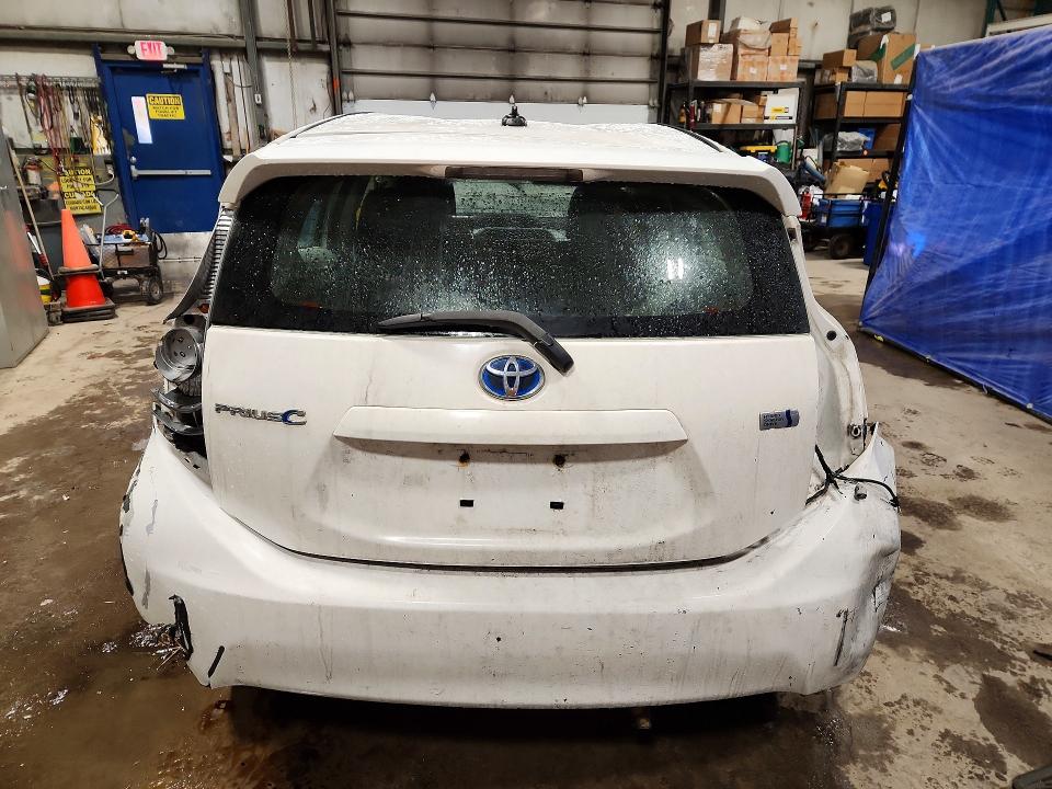2012 Toyota Prius C მანქანა იყიდება აუქციონზე, vin: JTDKDTB35C1501812, აუქციონის ნომერი: 78090395