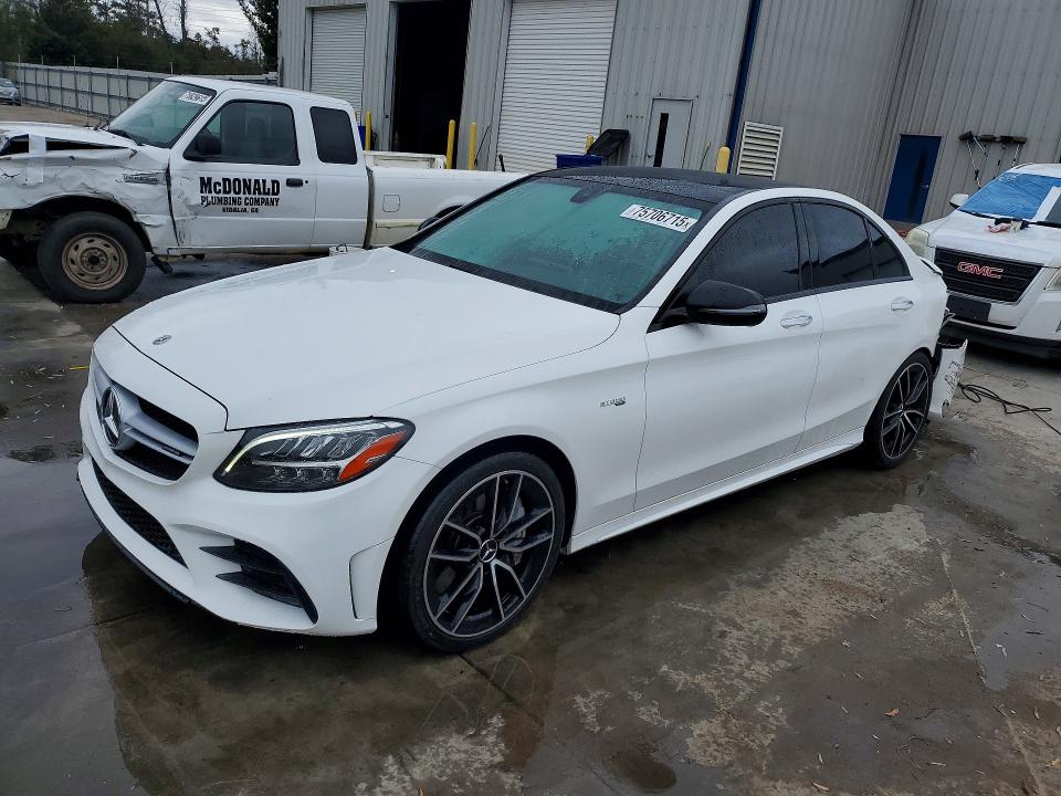 75706715 :رقم المزاد ، 55SWF6EB3KU300799 vin ، 2019 Mercedes-benz C مزاد بيع